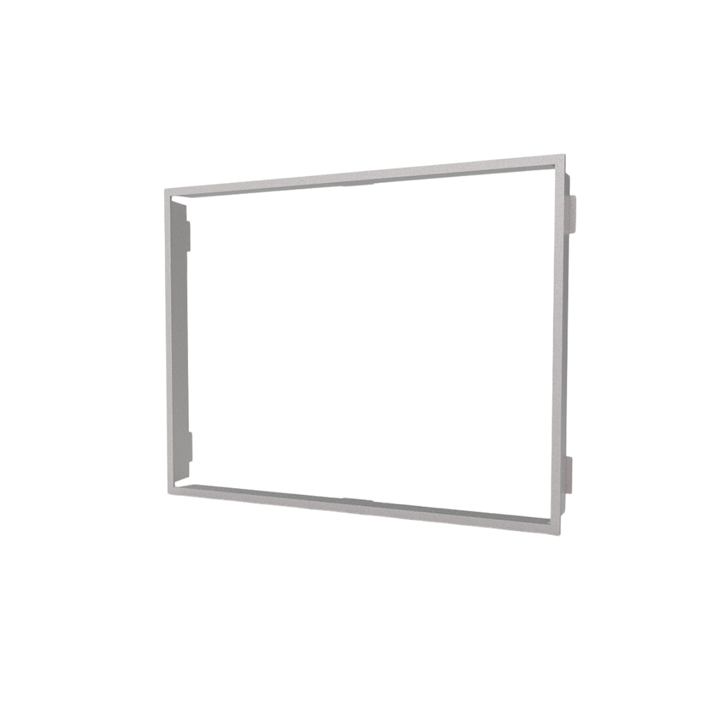 RIBETE DE TERMINACION BAUHAUS 8 MODULOS ALUMINIO