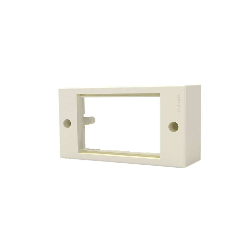 CAPUCHON SOPORTE EXTERIOR 4 MODULOS