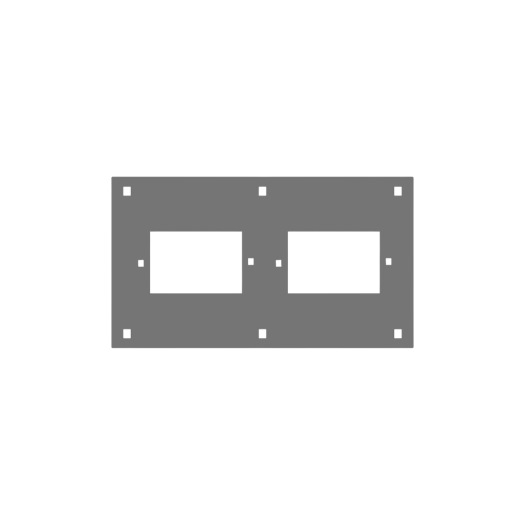 PLACA PORTANTE PARA CBOX EN GRIS