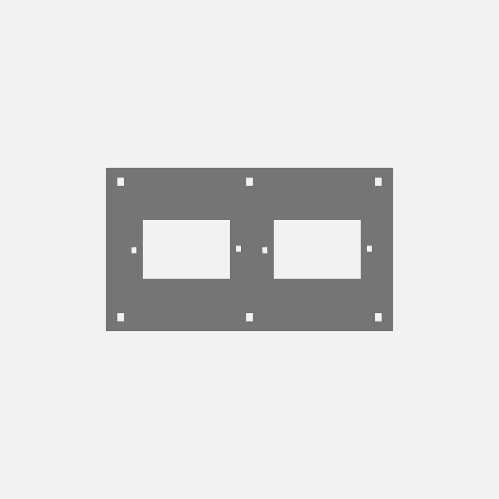 PLACA PORTANTE PARA CBOX EN GRIS