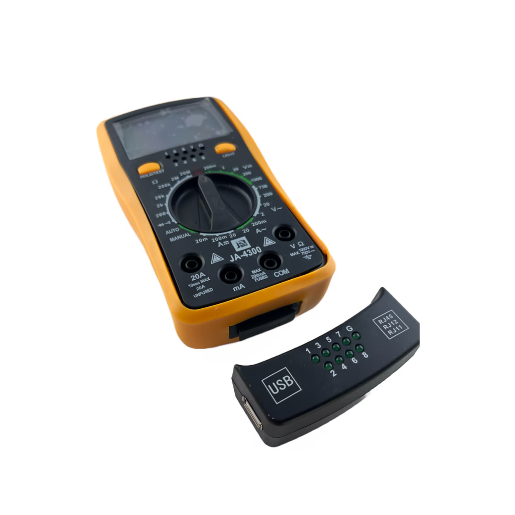 TESTER JA-4300 PROB.CAB USB C/PIL