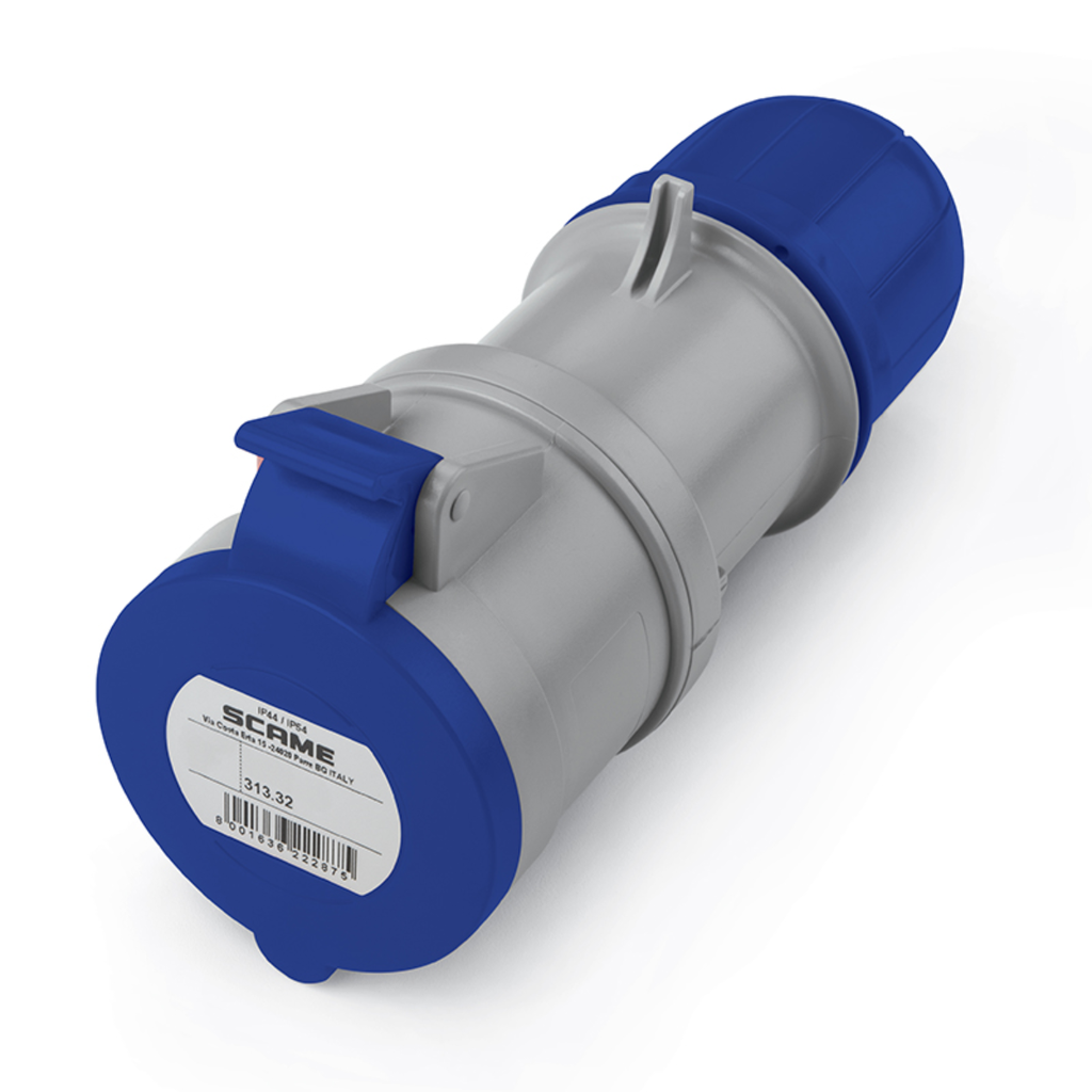 Acople Ip44 2P+T 32A 220V 6H Optima