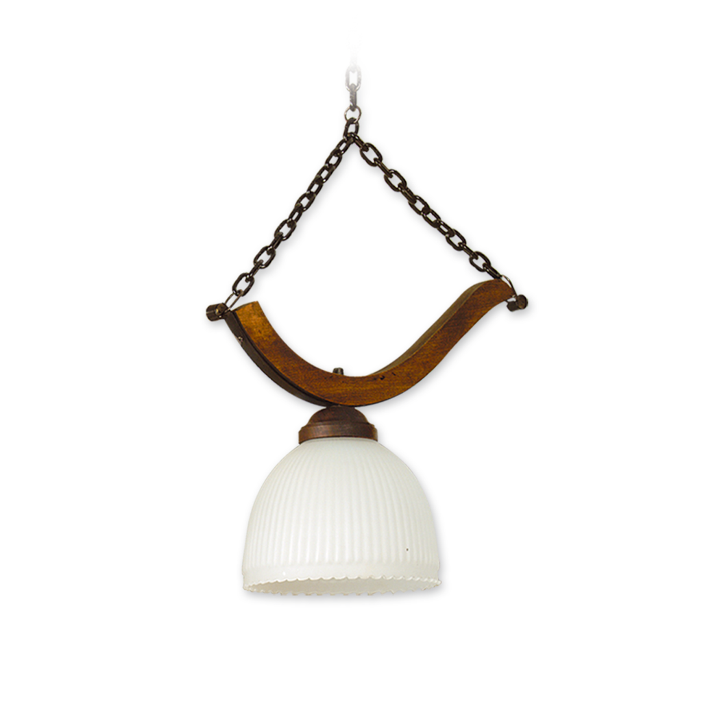 COLGANTE MADERA RUSTICA SALVAVISTA 20 CM 405/1