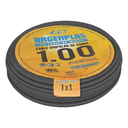 Cable Unipolar 1 mm Argenplas Negro