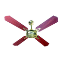 Ventilador de techo de cuatro palas cedro 1200 mm.  (Dorado)
