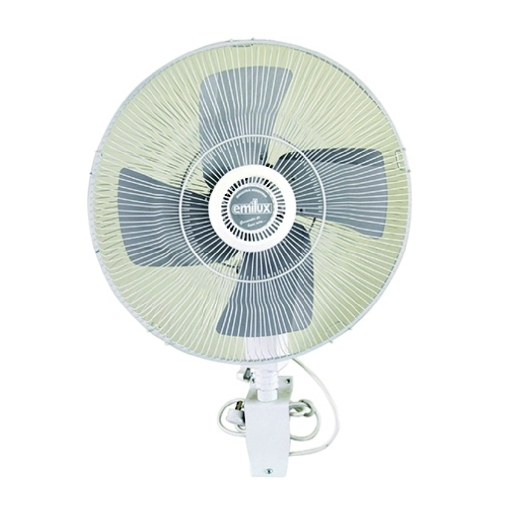 Ventilador de ménsula 16”, 4 palas americanas de metal