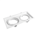 CARDANICO AR111 MACROLED DE EMBUTIR X2 MARCO BLANCO