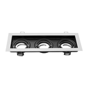 Spot para embutir 3 dicroicas Macroled blanco