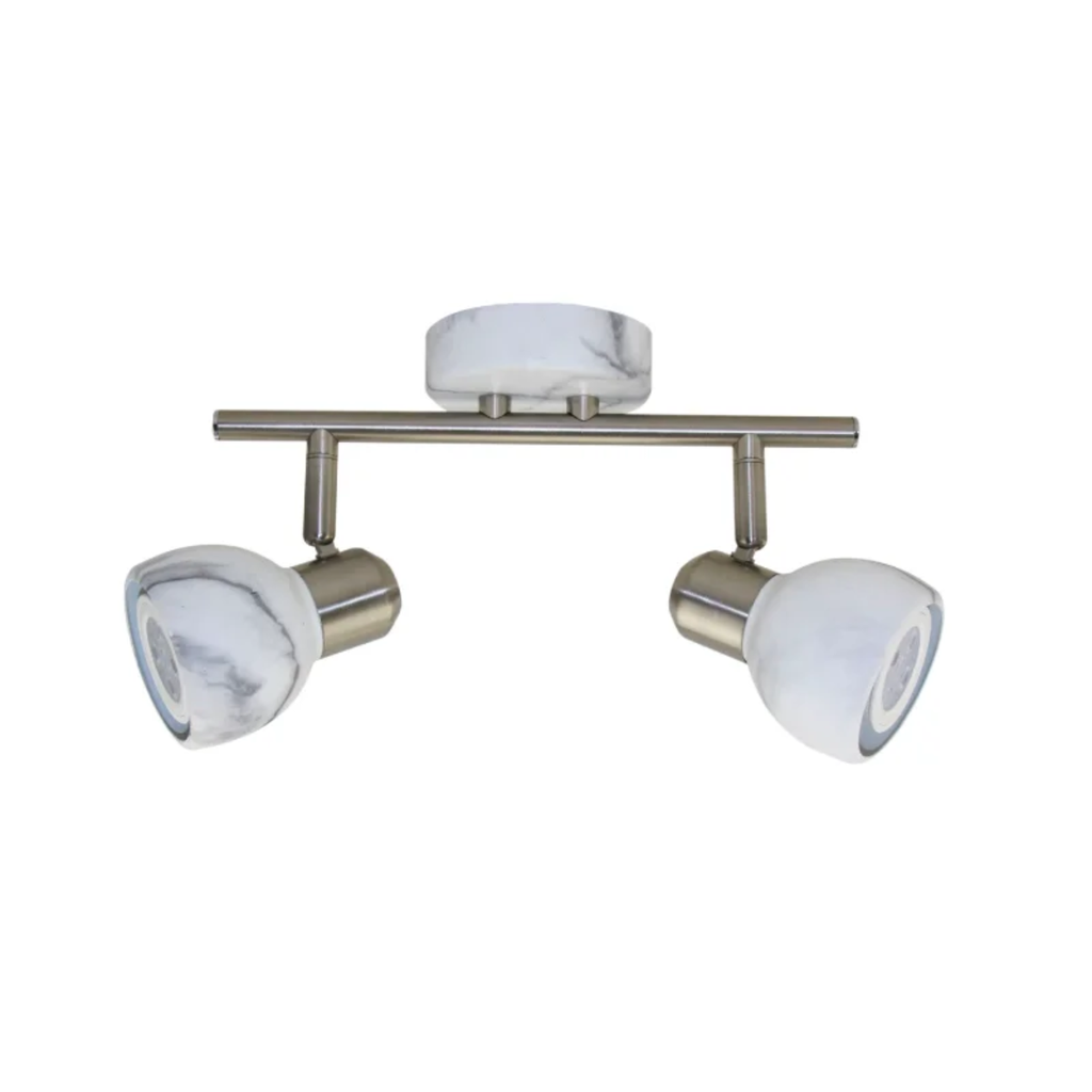 CARRARA II - APLIQUE 2 LUCES GU10 MÁRMOL