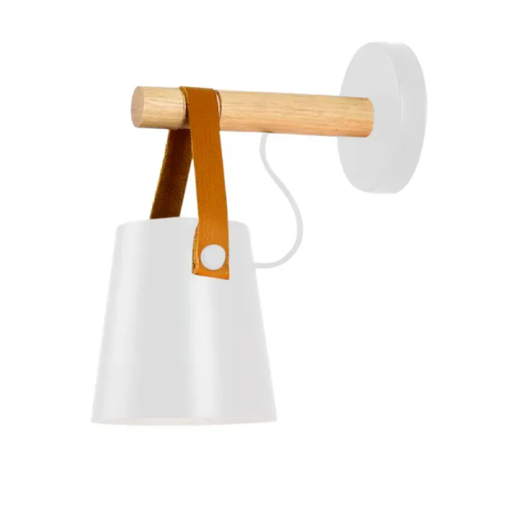 GRULLA - APLIQUE PARED E27 BLANCO