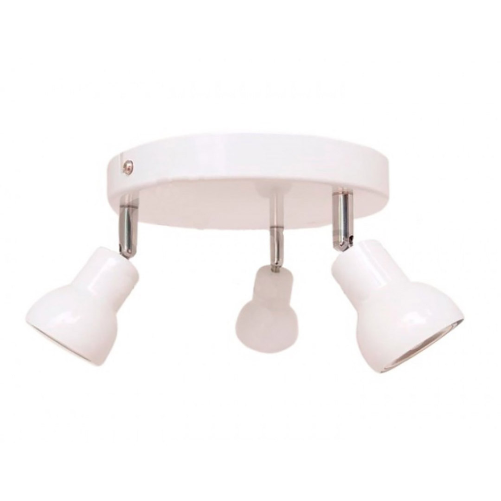 PEPPER III DISCO - APLIQUE 3 LUCES GU10 BLANCO