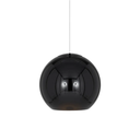 TOM XS - COLGANTE CRISTAL ESPEJO NEGRO E27 150MM