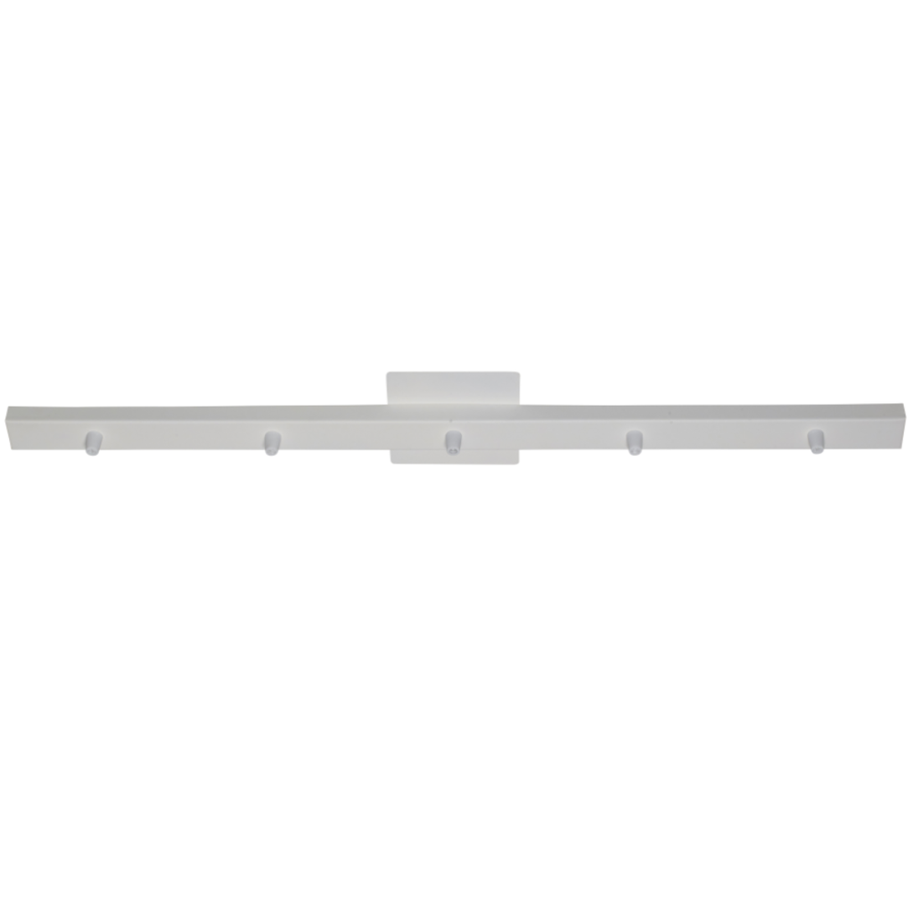Regleta p/colgante de 5 luces s/cable (746x35x17mm)