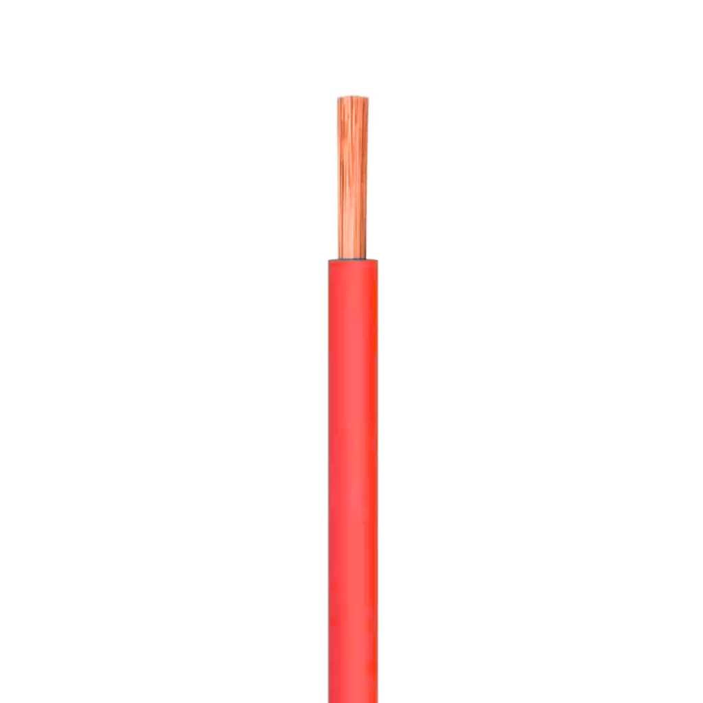 IRAM UNIPOLAR ROLLO 1 X 6.00 MM ROJO