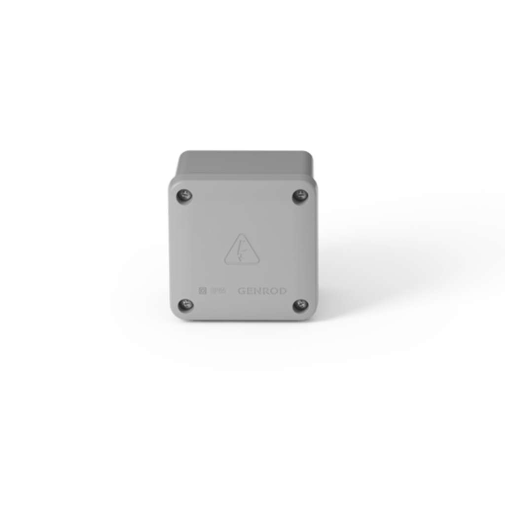 Caja de Pase IP65 90x90x55mm BLANCA 