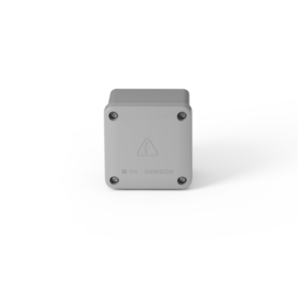 Caja de Pase IP65 90x90x75mm GRIS