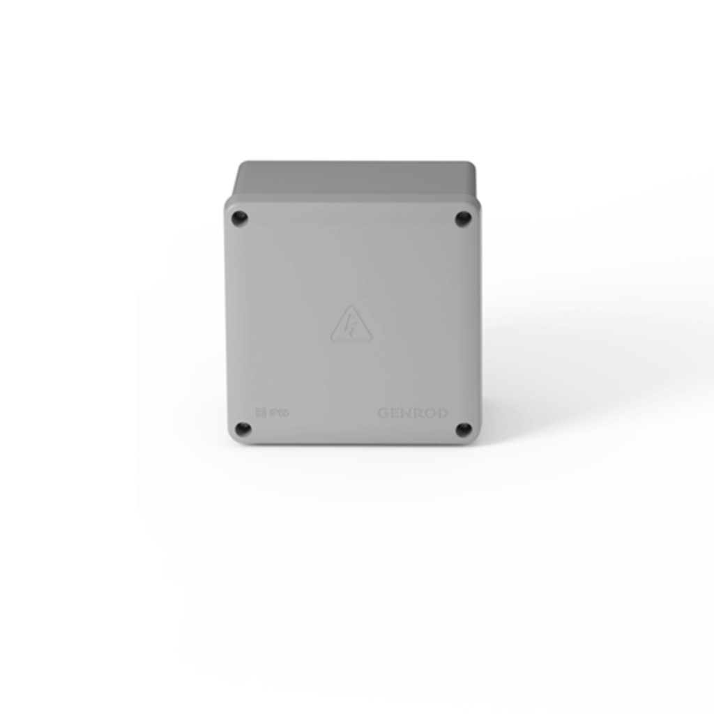 Caja de Pase IP65 165x165x80mm GRIS