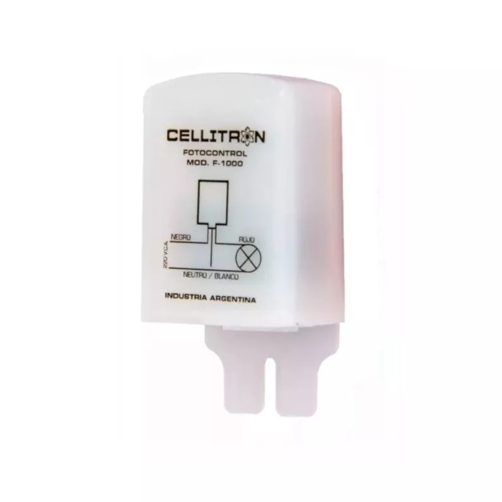 FOTOCONTROL UNIVERSAL 7A 3 CABLES