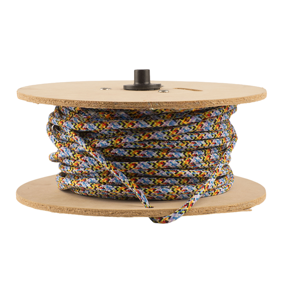 CABLE TEXTIL RETRO X METRO