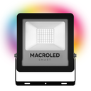 REFLECTOR LED MACROLED PRO SMART 50W AC100-240V RGB+WW IK08