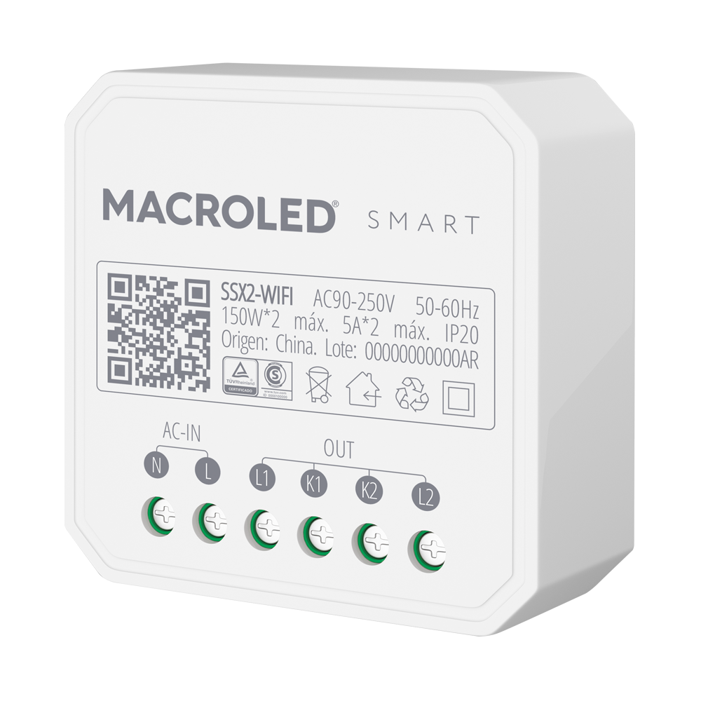 Interruptor Smart 5A x Canal Macroled