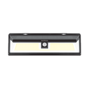 Aplique solar 10w c/ sensor de movimiento IP65 Macroled frio