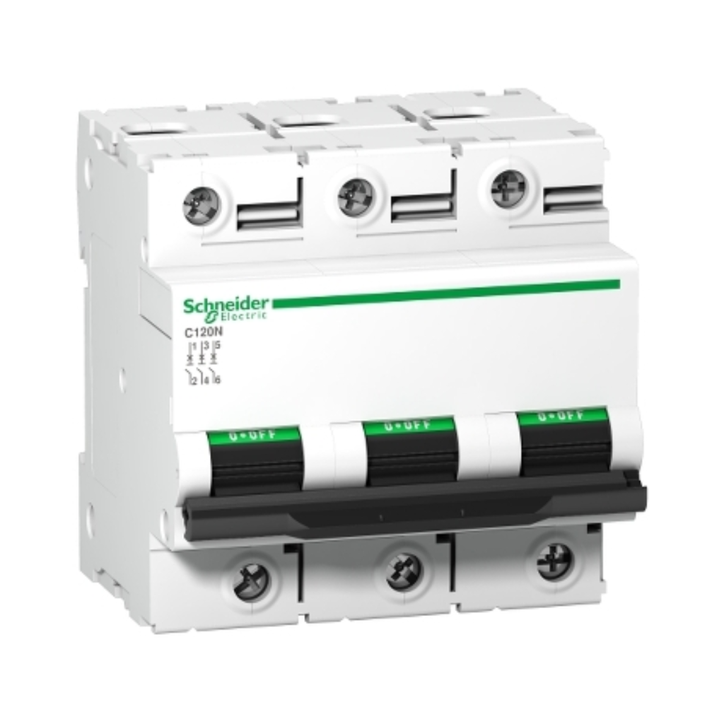 Interruptor Aut. Termomagnético Acti9 C120N 3P 100A Curva C