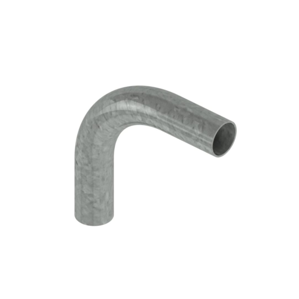 Curva 90º galvanizada Daisa en caliente - Diámetro nominal 1 1/2" 38,10 mm x 1.60 mm
