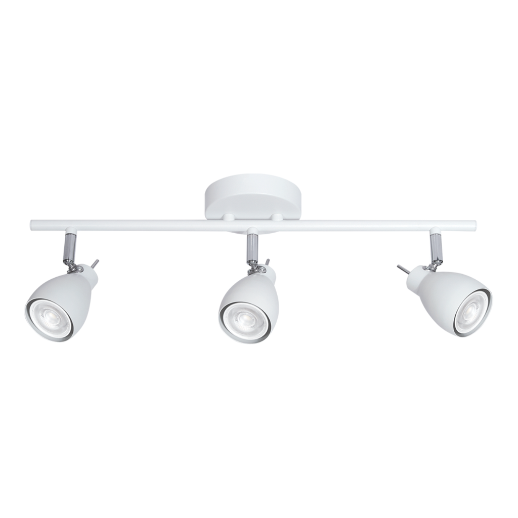 Spot de chapa de 3 luces para Gu10