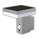 LUMINARIA A LED DE EXTERIOR AUTÓNOMO SOLAR - DE PARED - CUADRADO - Bateía: Li-Ion 3,7 V - 2600 mAh - Luz Natural - Autonomía 24hs