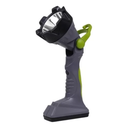 Linterna Táctica led 10W - Faro direccionable - Apto intemperie - Base magnética con imanes - Manija y gancho para colgar - Batería de Litio - Autonomía  aprox. 6 / 2Hs. Cargador 220V + 12V p/auto + cable USB incluidos.