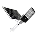 Luz  Solar Street inalámbrica  160WLED - Recargable - Batería de litio incorporada Apto intemperie IP65 - Control Remoto incluido - Modo automático encendido noche apagado de día - Temporizador enc. 3 / 5 / 8Hs. Seleccionable - Apagado manual -  KIT DE INSTALACION (BARRAL) Y MONTAJE SIN CARGO