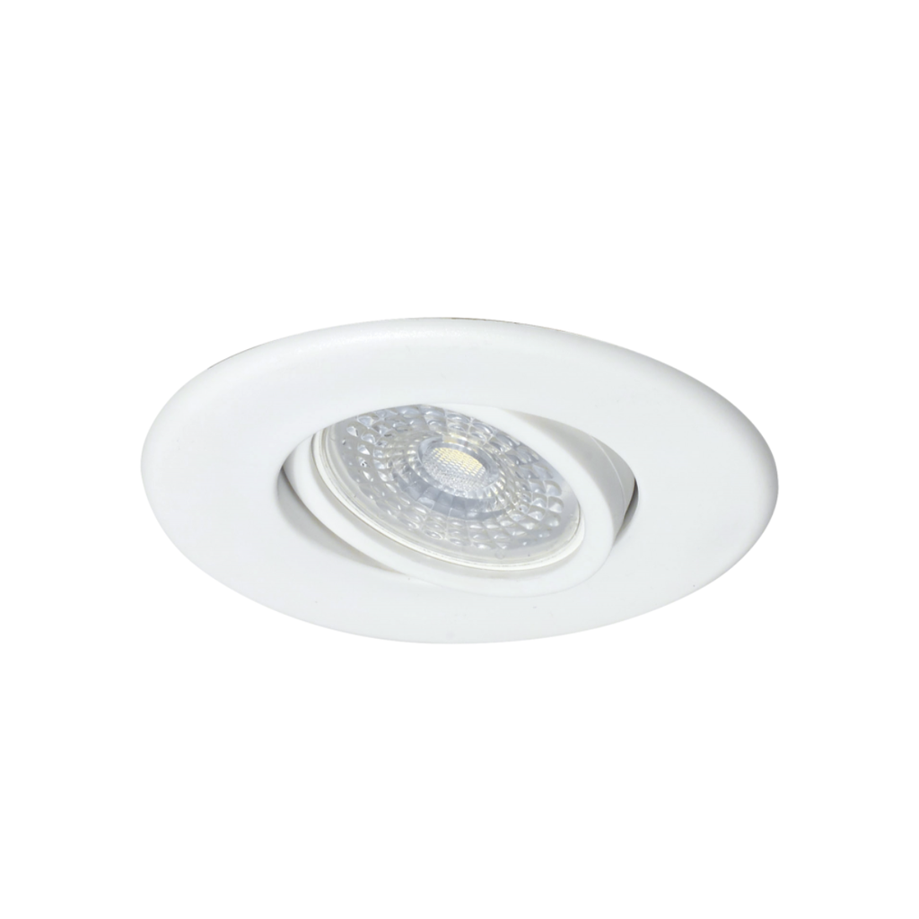 Spot de embutir Ø 105 mm. de pvc c/portalamp GZ-10