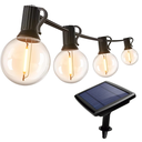 GUIRNALDA AUTONOMA SOLAR TBCIN DE 12 MTS CON 25 LAMPARAS G40 LUZ CALIDA
