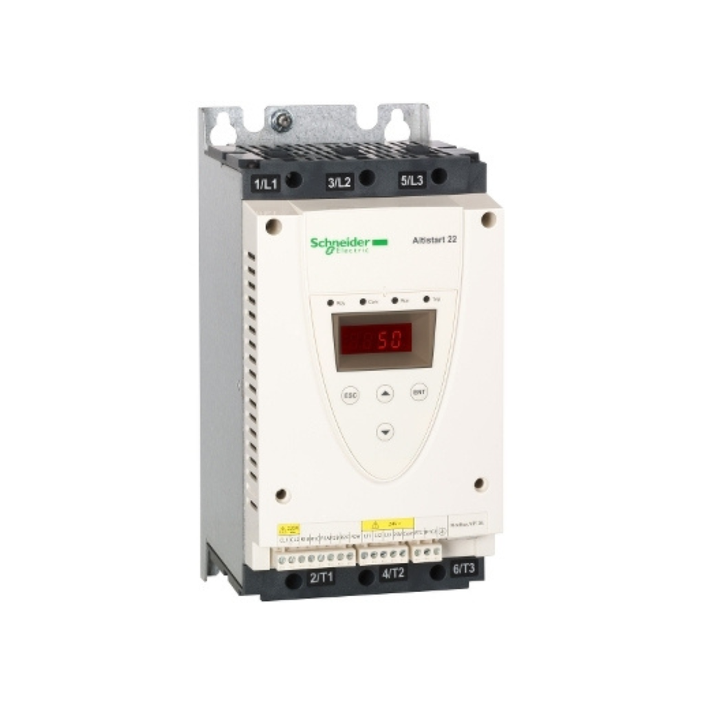 Arranque suave, ATS22, trifásico 17A 380-415V 7,5kW