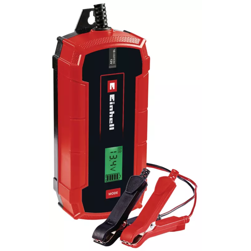 Cargador de batería CE-BC 10 M inteligente con ciclo de carga de múltiples etapas y monitoreo por controlador de microprocesador