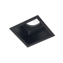 Embutido cuadrado movil aluminio negro para GU10