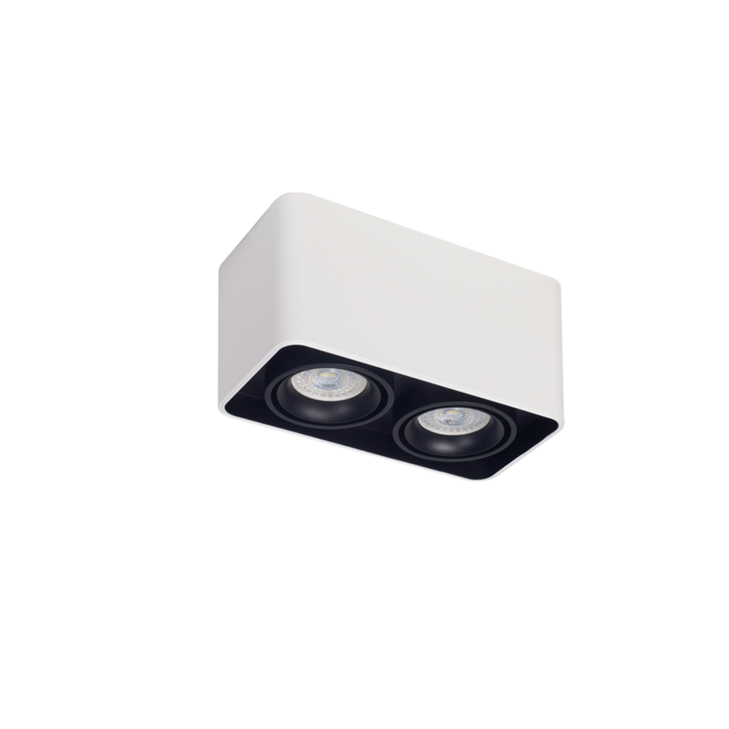 Plafon de 2L movil cardanico blanco