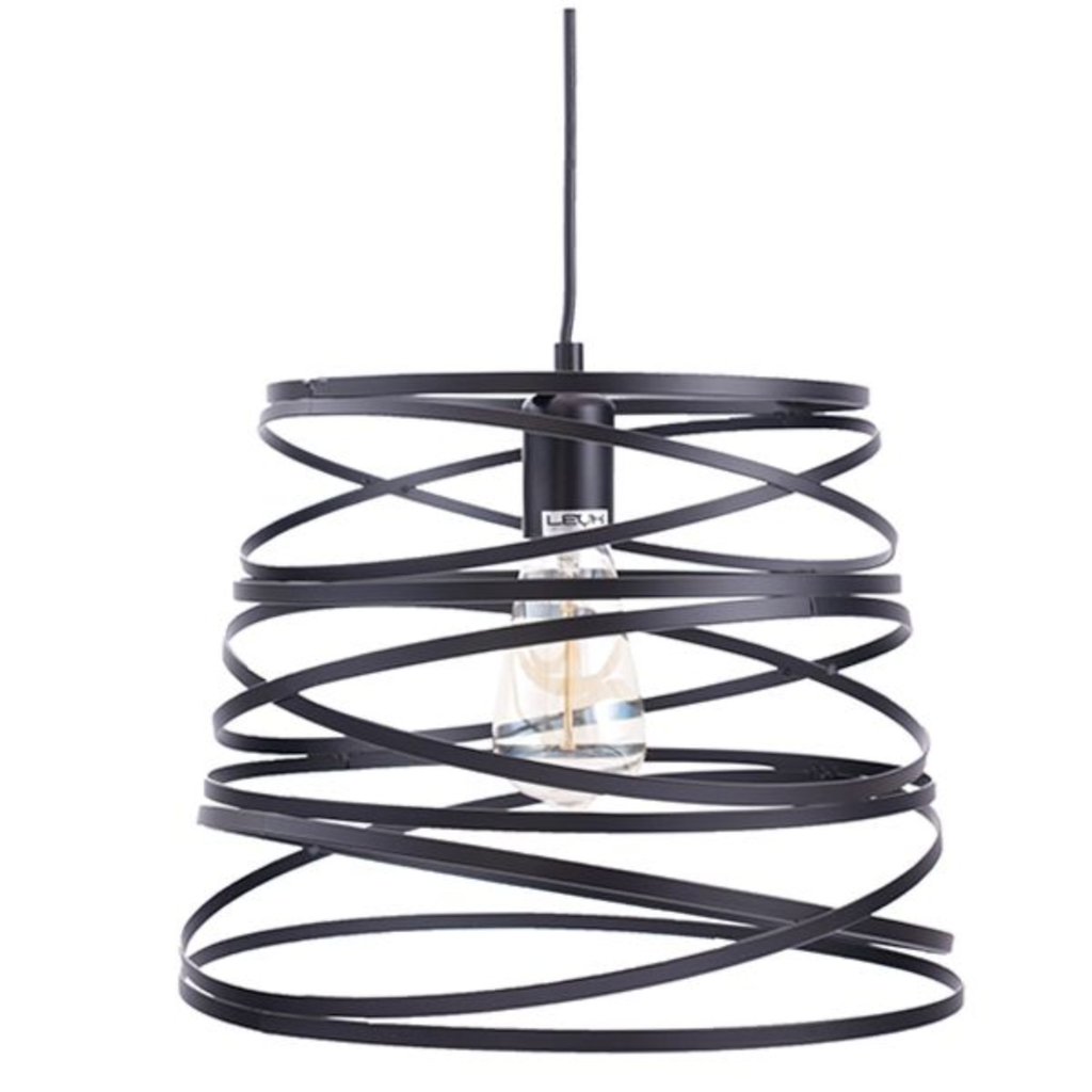 ARTEFACTO COLGANTE PERSA LEUK NEGRO