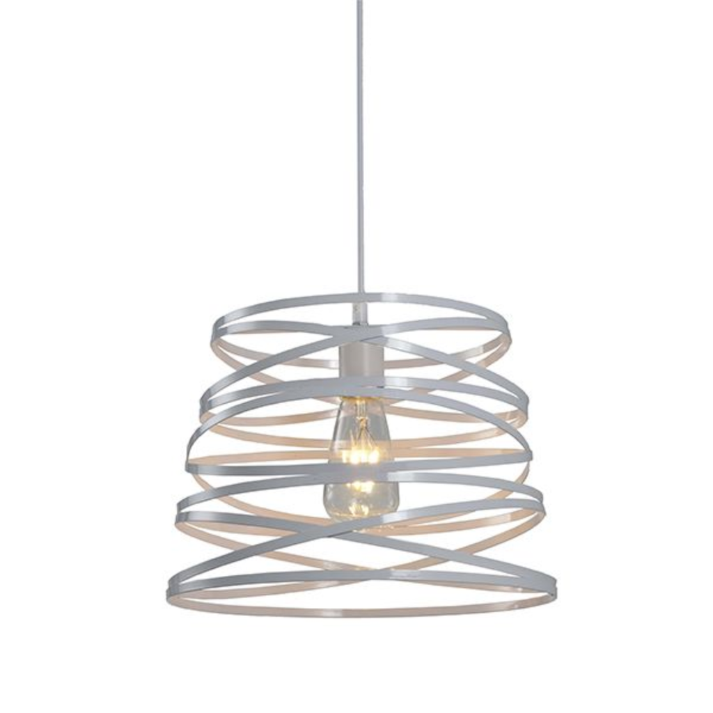 ARTEFACTO COLGANTE PERSA LEUK BLANCO
