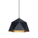 ARTEFACTO COLGANTE CHARTI LEUK NEGRO