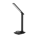 LAMPARA LED VELADOR NEGRO, 8W 600LM, AC100-240V, RA>80, BLANCO CALIDO, DIMEABLE, CARGADOR INALAMBRICO