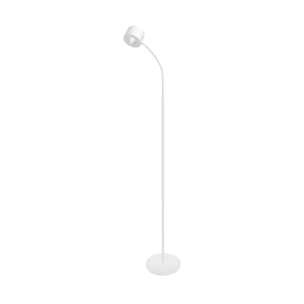 Lamapra de pie dimerizable 11W Macroled blanca