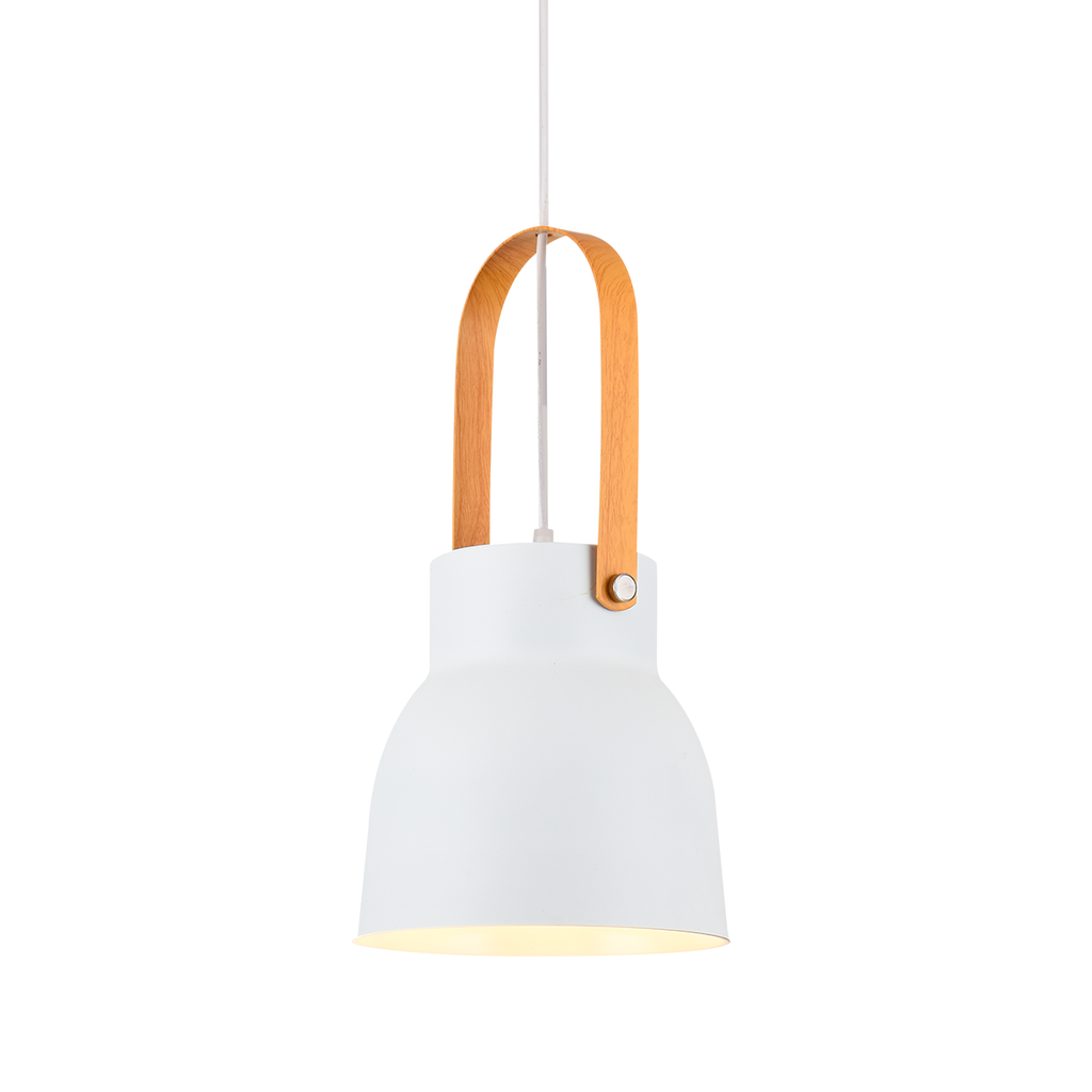 Dis-COLGANTE DE UNA LUZ EN METAL PARA E27, DIAMETRO 19 CM POR 33 ALTO