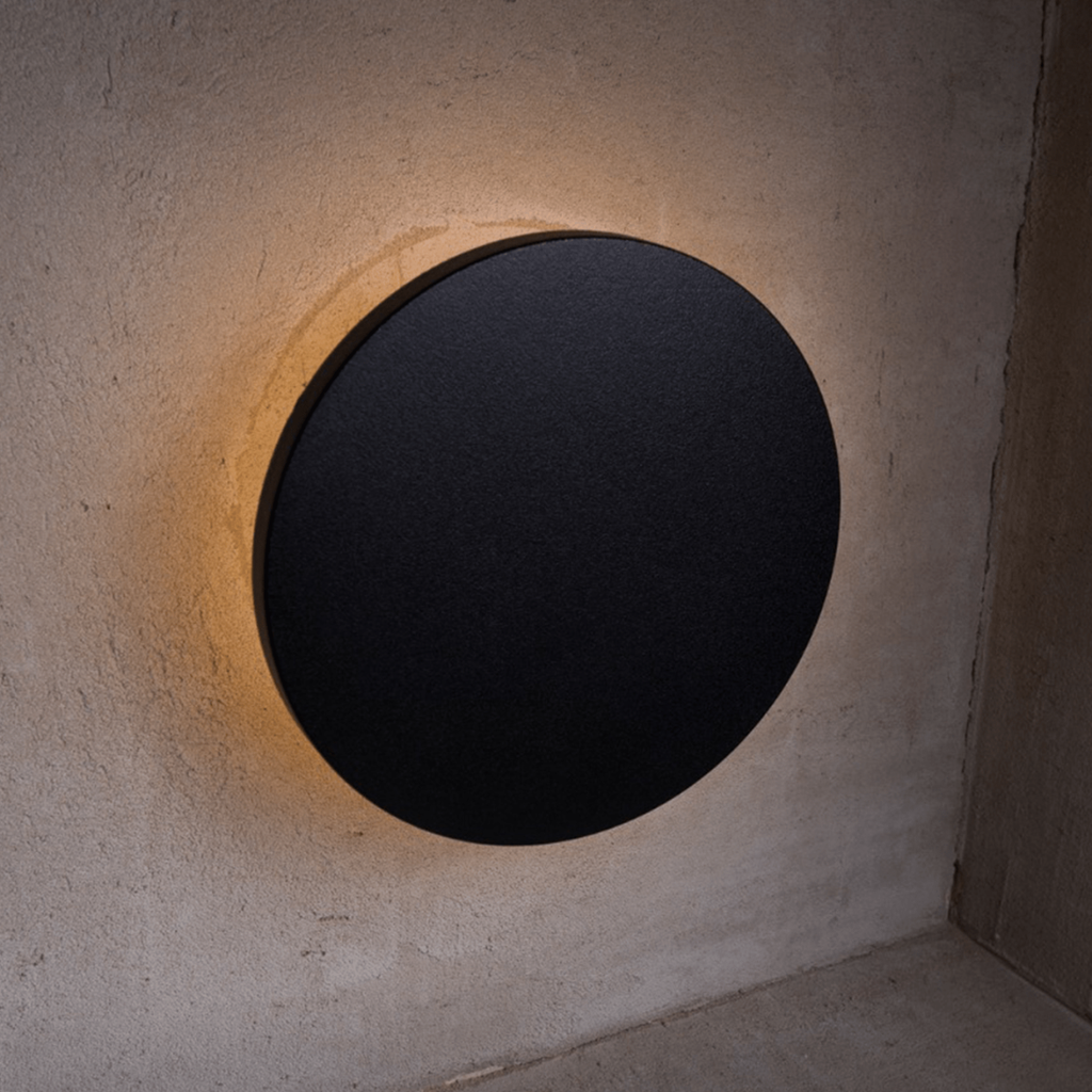 Iluminación Exterior de pared embutido VK-YIKA P-NG-8W-3000K 8W negro 676 D 165x58mm