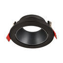 ARTEFACTO DE EMBUTIR REDONDO ANTIDESLUMBRANTE DICRO X1 MOVIL PVC NEGRO-NEGRO