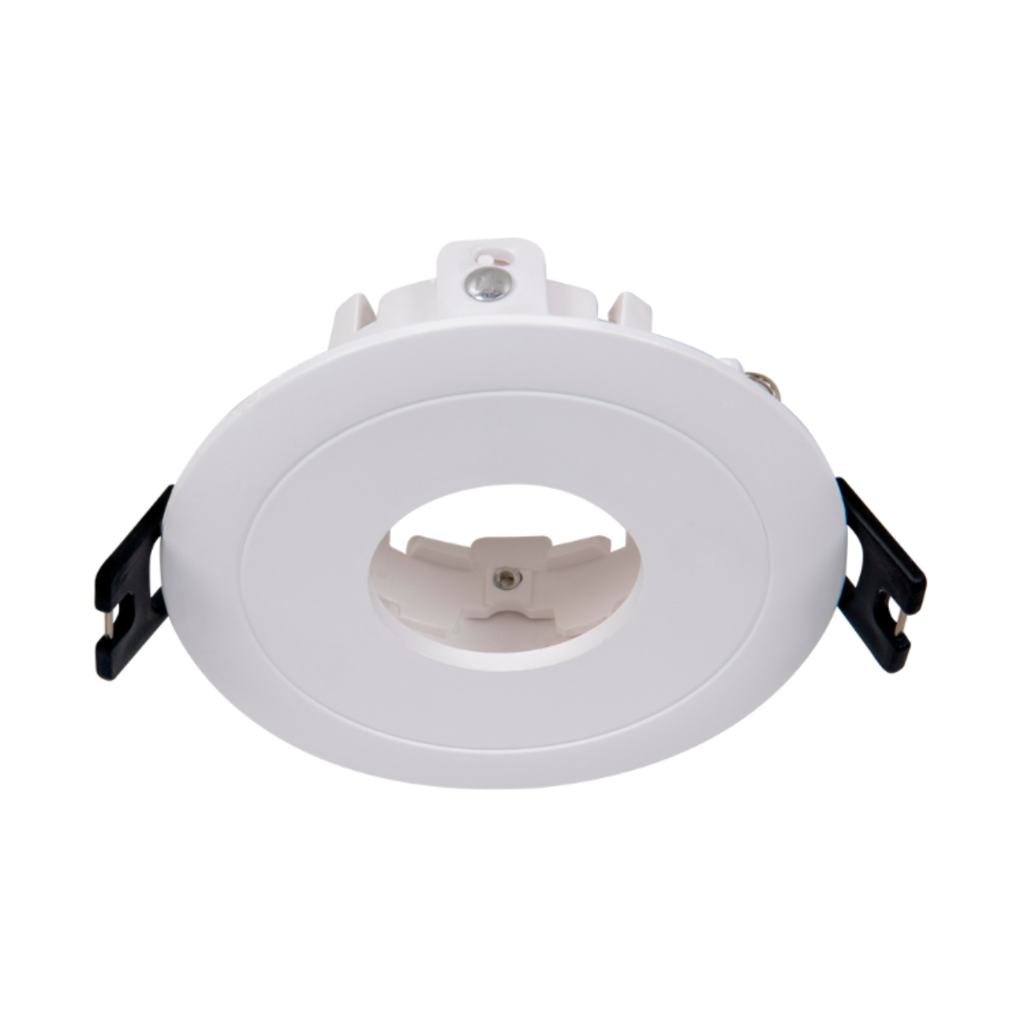 ARTEFACTO DE EMBUTIR REDONDO DICRO X1 MOVIL PVC BLANCO ANGULO CERRADO