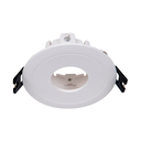 ARTEFACTO DE EMBUTIR REDONDO DICRO X1 MOVIL PVC BLANCO ANGULO CERRADO