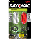 Combo Rayovac Linternas Bicicleta (Frontal y Trasera) Incluye Pilas