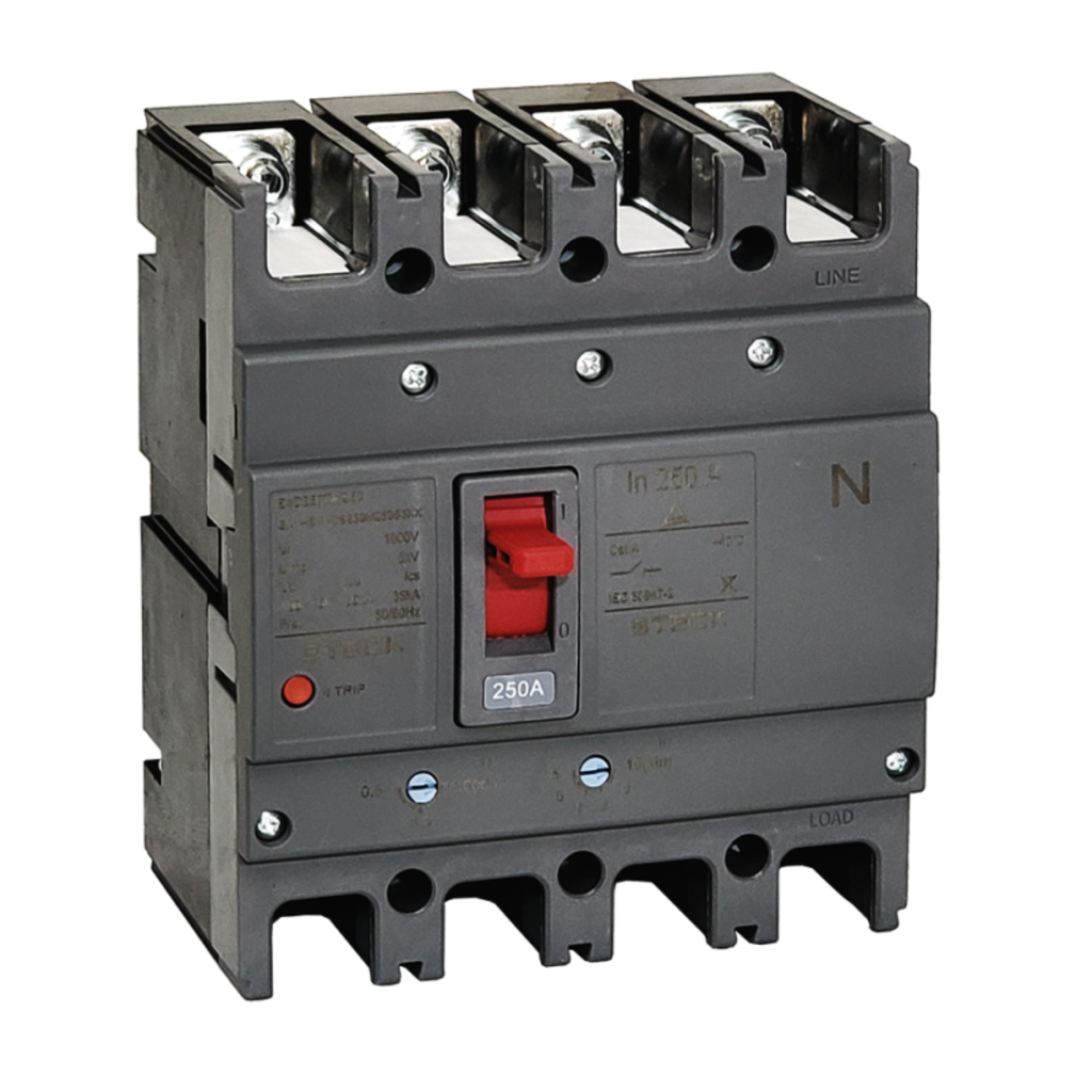 INTERRUPTOR AUTOMATICO CAJA MOLDEADA T160 4X160A 35KA RELE TERMOMAGNETICO AJUSTABLE